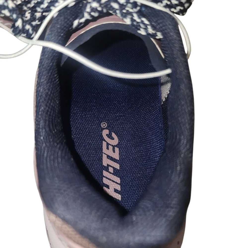Hi-Tec Women's Size 6 Lilac and Navy Trail Shoes Sneakers New - Picture 5 of 7